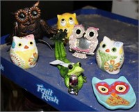 SELECTION OF OWLS AND MORE