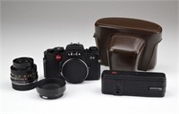 Leica R4 Camera Body and Lens