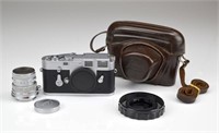 Leica M3 Camera Body and Lens