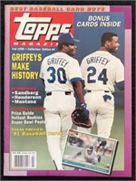 1990 Fall - Topps Magazine - Griffey