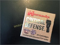 Hornaday .38 cartridges