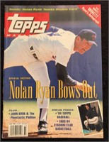 1993 Fall - Topps Magazine - Nolan Ryan