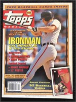 1991 Fall - Topps Magazine - Cal Ripken Jr.