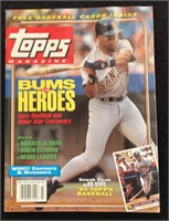 1992 Fall -  Topps Magazine - Gary Sheffield
