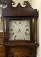 Thomas Osmond, Tisbury tall case clock, c.1830s.