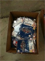 Box of collectors baseball patches