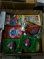 Box of sport cards
