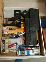 Box of Zippo lighters etc