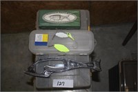 SELECTION OF LURES AND FISHING ACCESSORIES
