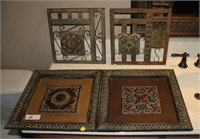 SELECTION OF METAL WALL DÉCOR