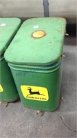 John Deere metal planter box