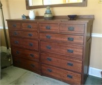 Exceptional Mission Oak Chest of Drawers