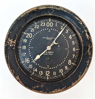 CHELSEA WWII US NAVY 8" SHIPS DECK CLOCK