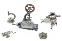 GROUPING OF WATCHMAKER'S TOOLS, PARTS, ETC