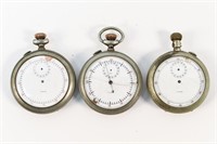 (3) SUBURBAN POCKET WATCH TIMERS
