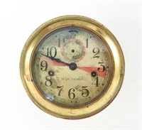 SETH THOMAS BRASS SHIPS RADIO ROOM CLOCK