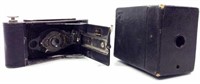 2 Antique Camera Boxes