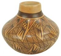 Hopi Pottery Jar- Reva Polacca Nampeyo