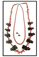 Coral & Fetish Necklaces