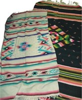 2 Mexican Blankets