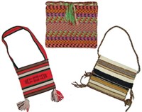 3 Woven Hand Bags