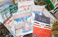 LOT OF QUALITY VINTAGE SHEET MUSIC