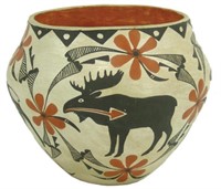 Acoma Pottery Jar - Mildred Antonio