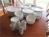 Large Porcelain Dinnerware Set
