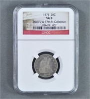 1875 Twenty Cent Coin
