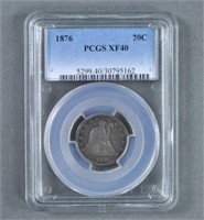 1876 Twenty Cent Coin