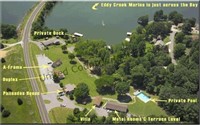 Tract # 1  Waterfront  3.27+- Acres Covered Dock