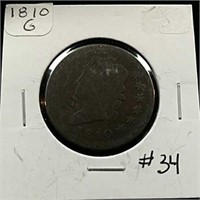 1810  Large Cent  G