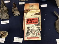 THREE HARD COVER BOOKS RELATING TO V&T RR