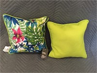 2 Reversible Accent Pillows