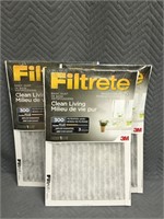 3 Fitrate Filters - 16x25x1