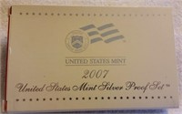 2007 US Mint Silver Proof Set