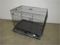 Dog Crate & Motorcycle Windshield-