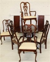 9pc Penn. House Queen Anne Dining Set w/ pads