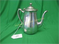 EARLY PEWTER COFFEE POT