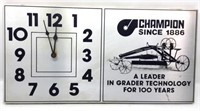 Champion Shop Clock