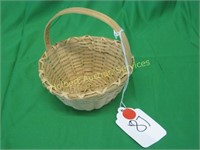 SIGNED SPLIT OAK BASKET