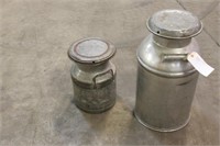 (2) Milk Cans