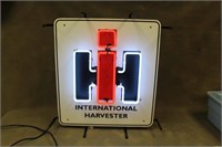 Unused, International Harvester Neon Sign, 24"x22"