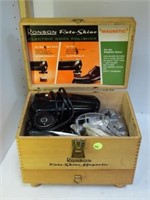 RONSON SHOE SHINE KIT WITH ELECTRIC POLISHER & FIT