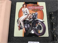 13"X15" NEW HARLEY DAVIDSON MOTORCYCLES VINTAGE