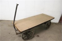 Railroad Depot Luggage/Dock Cart, 32"x71"x23"
