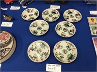 ANTIQUE CHINESE PORCELAIN HAND PAINTED PLATES