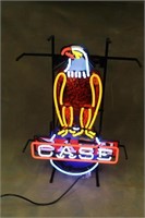 Unused, Case Eagle Neon Sign, 18"x26"