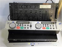 4 PC - OPTIMUS STEREO SOUND MIXER, STANTON S-550,