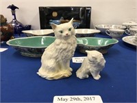 1963 GOEBEL "MITZY" PERSIAN WHITE CAT-CK49 AND A